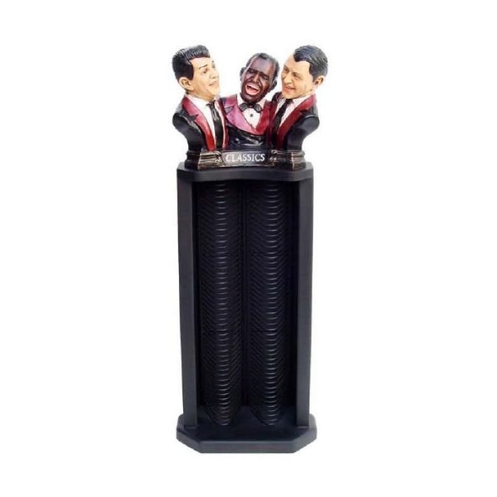 *The Rat Pack* CD-Ständer verkleinert Aufbewahrung