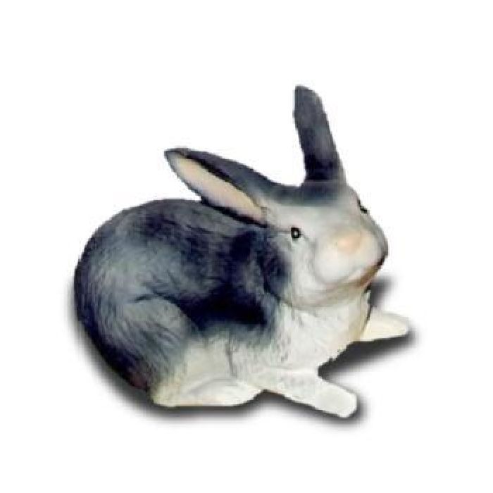 Hase liegend lebensgroß Dekorationsfigur