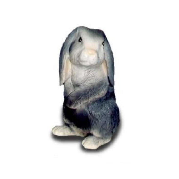 Osterhase Schlappohr klein lebensgroß Dekorationsfigur