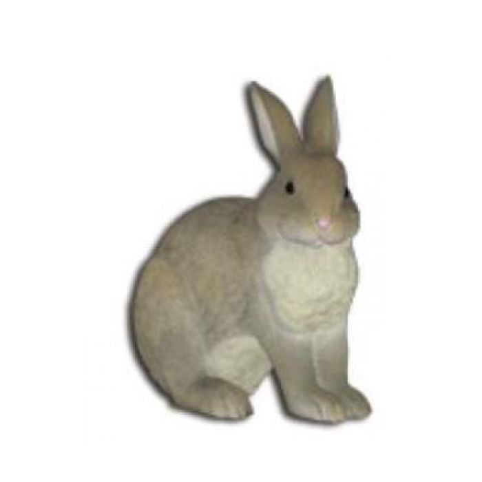 Hase schauend nach links lebensgroß Dekorationsfigur