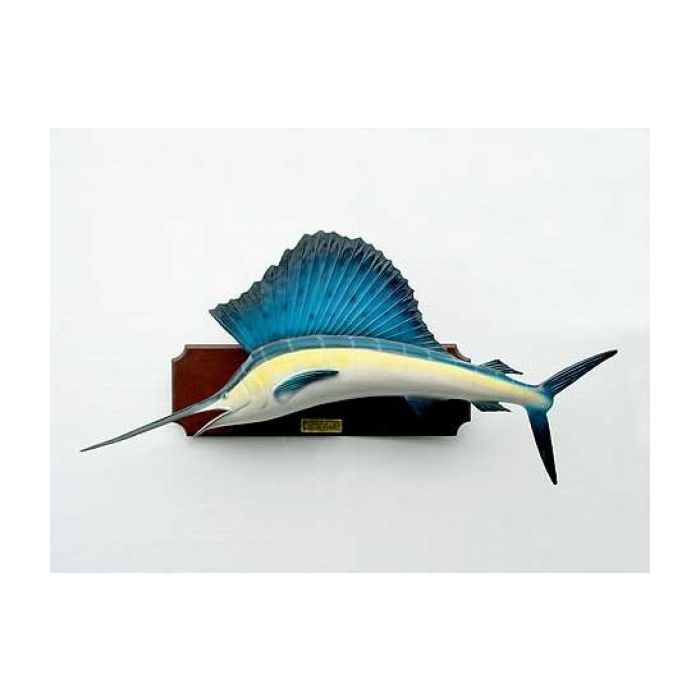 Segelfisch lebensgroß Dekorationsfigur