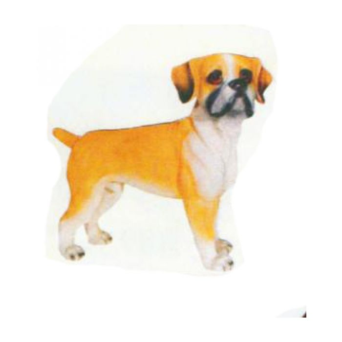 American Bulldog Welpen lebensgroß Dekorationsfigur