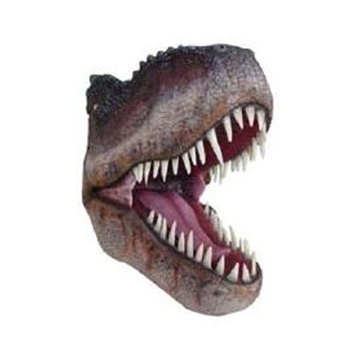T-Rex Kopf zur Wandmontage lebensgroß Dekoköpfe & Büsten