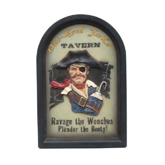Piratenschild Jack verkleinert Schild