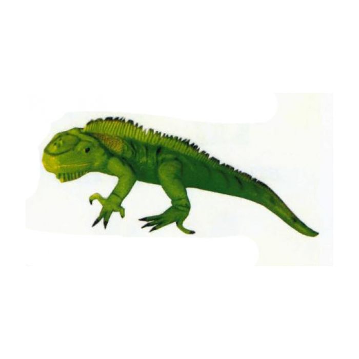 Chameleon lebensgroß Dekorationsfigur