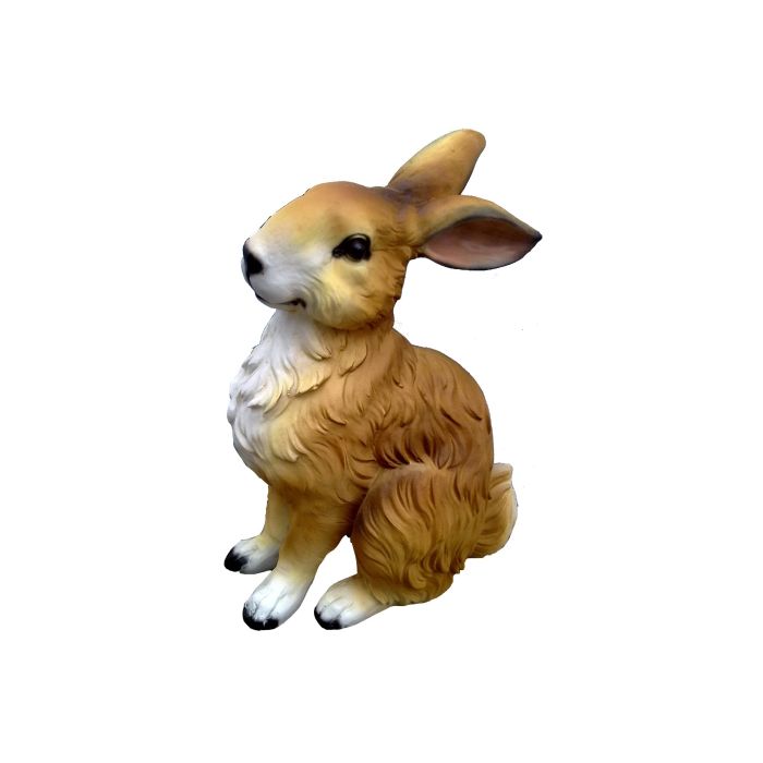 Osterhasenfrau lebensgroß Dekorationsfigur