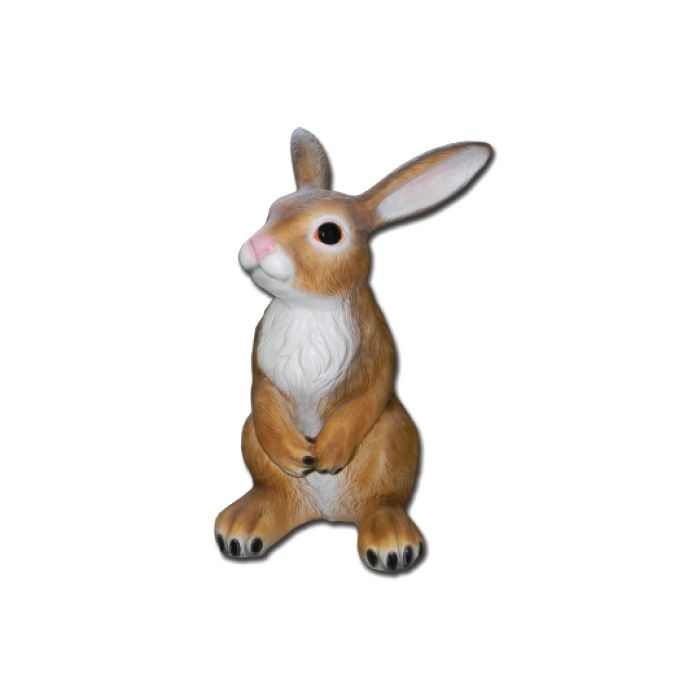 Brauner Osterhase Medium vergrößert Deko- & Werbefigur