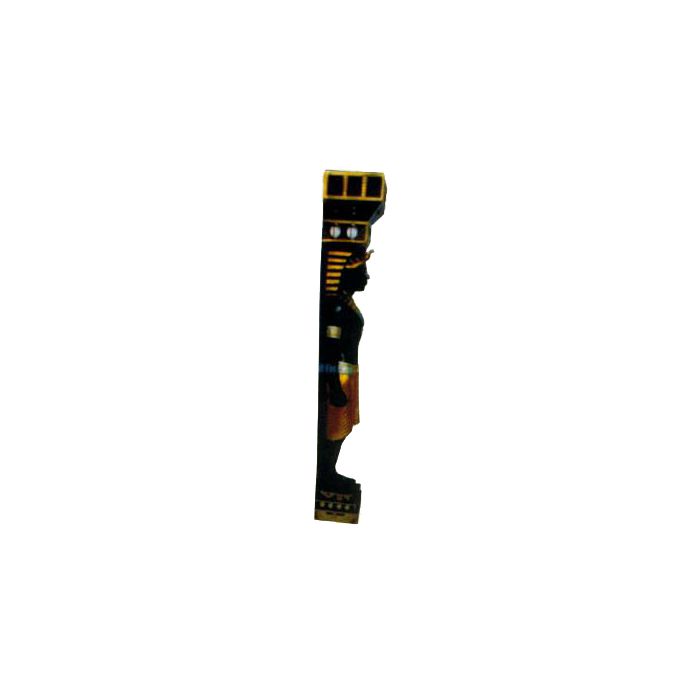 ägyptische Säule mit Ägypter als Wächter lebensgroß Säule