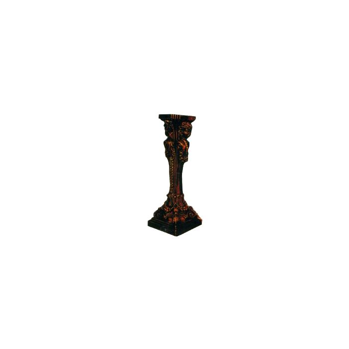 kupferfarbene Säule klein lebensgroß Säule
