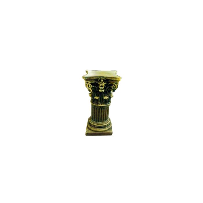 kleine Säule gold dunkel lebensgroß Säule