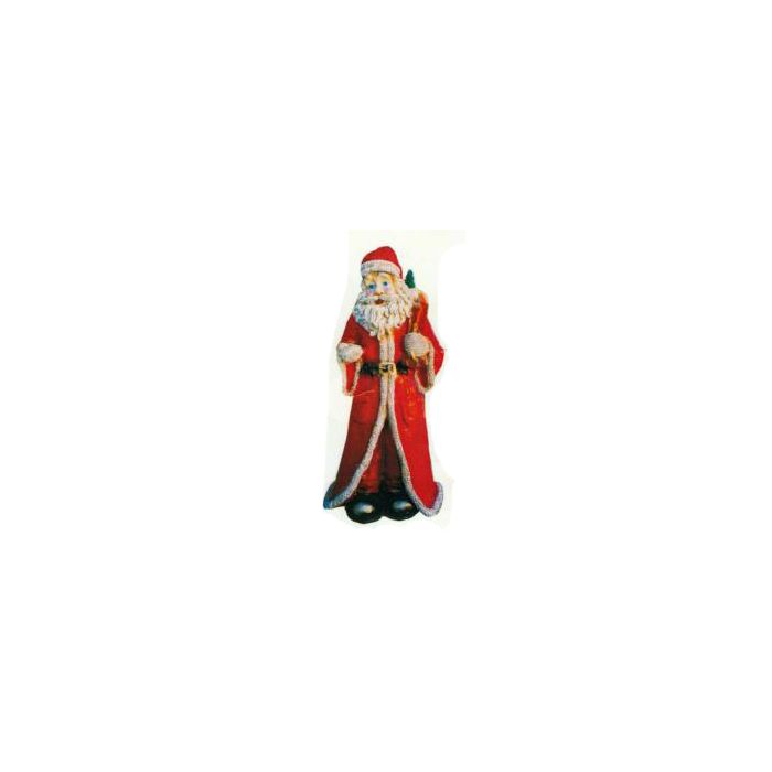 schlanker Weihnachtsmann verkleinert Dekorationsfigur