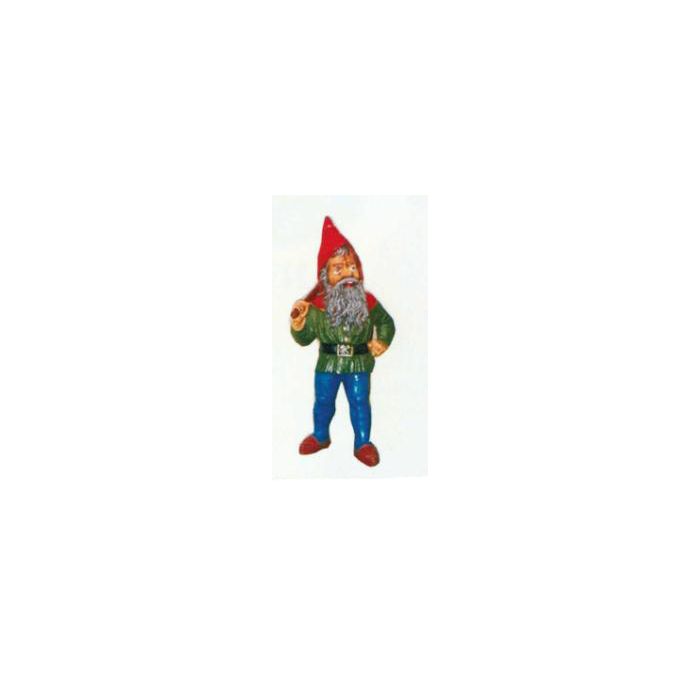 Zwerg klein mit Spitzhacke lebensgroß Dekorationsfigur