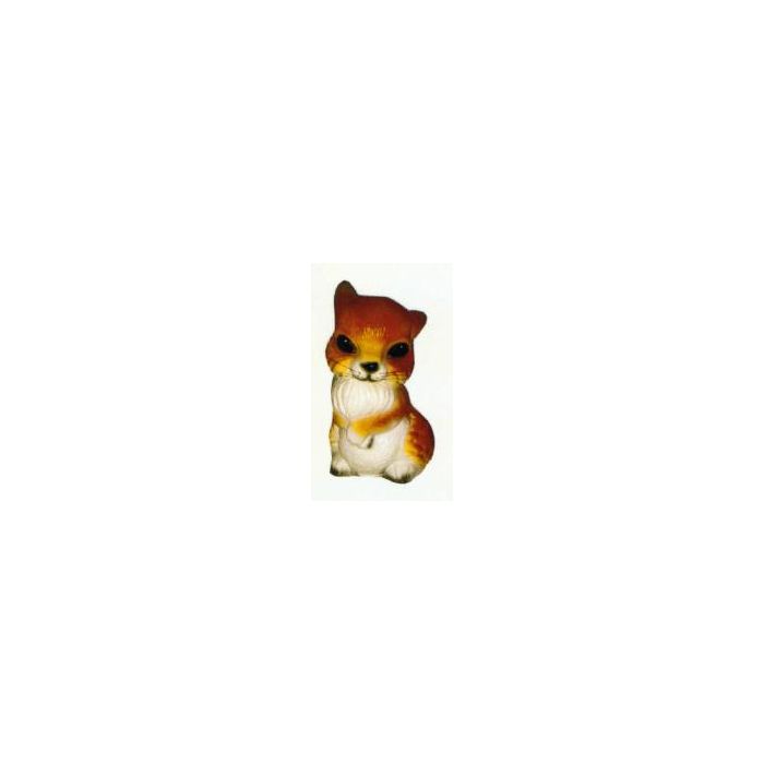 mittlerer hellbrauner Hamster lebensgroß Dekorationsfigur