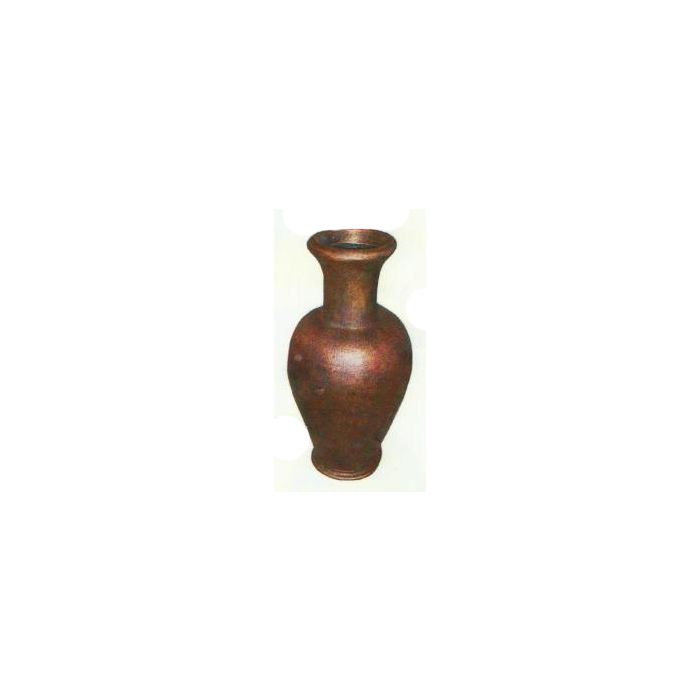 kupferfarbige hohe Vase zum Bepflanzen keine Angabe Bepflanzungsmöglichkeit
