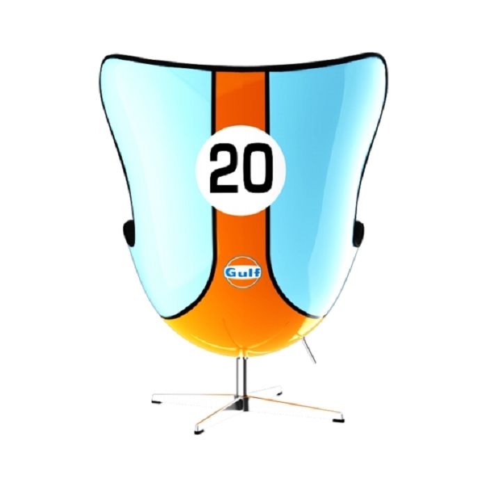 Ei Sessel Blau Orange 20 keine Angabe Sitzmöglichkeit