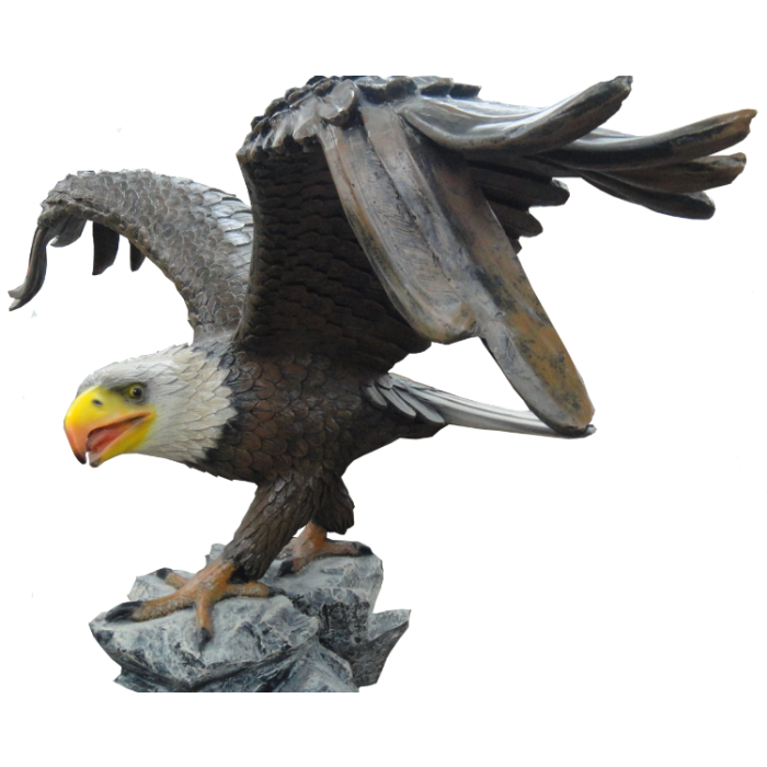 großer Weißkopf Seeadler lebensgroß Deko- & Werbefigur