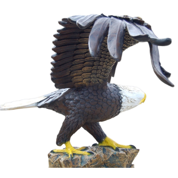großer Weißkopf Seeadler lebensgroß Deko- & Werbefigur