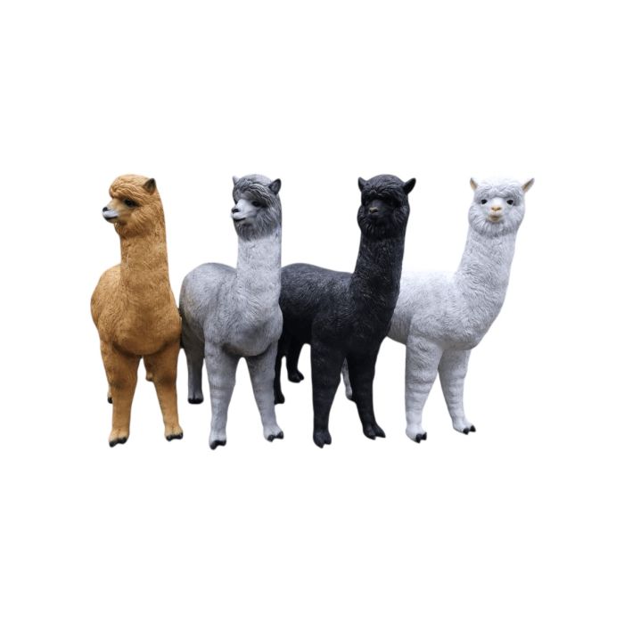 Alpaca lebensgroß Deko- & Werbefigur