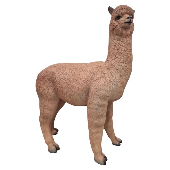 Alpaca lebensgroß Deko- & Werbefigur