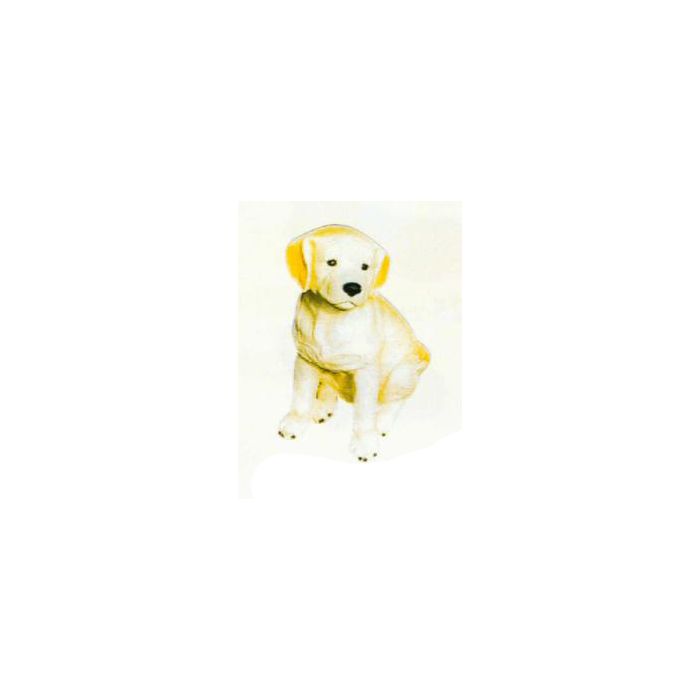 Golden Retriever Welpen sitzend lebensgroß Dekorationsfigur