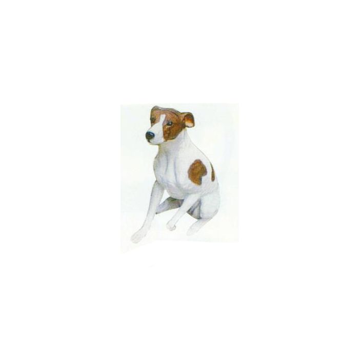 Beagle sitzend lebensgroß Dekorationsfigur
