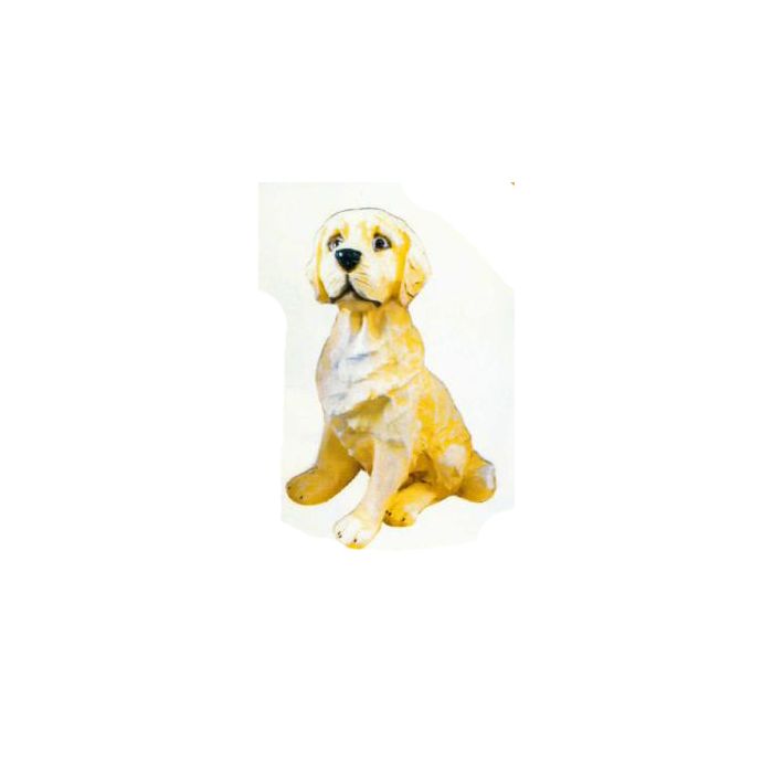 Golden Retriever sitzend lebensgroß Dekorationsfigur