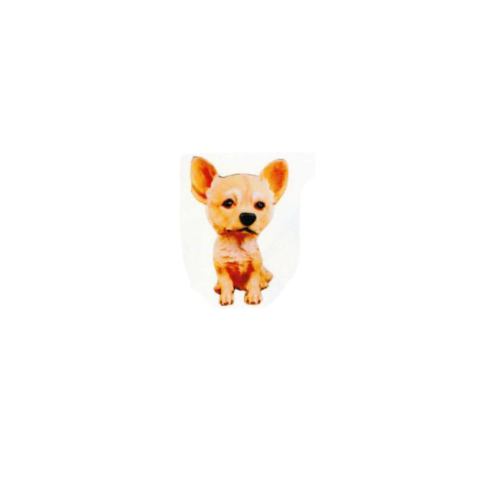 Chihuahua sitzend lebensgroß Dekorationsfigur