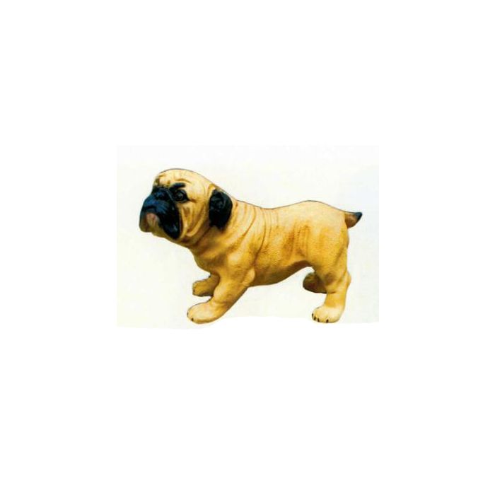 Mops lebensgroß Dekorationsfigur