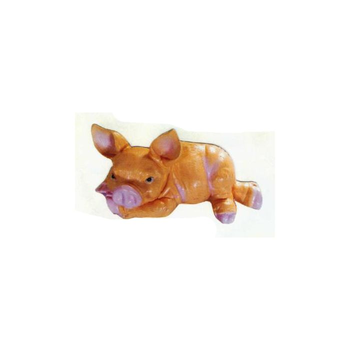 liegendes Schweinchen verkleinert Dekorationsfigur
