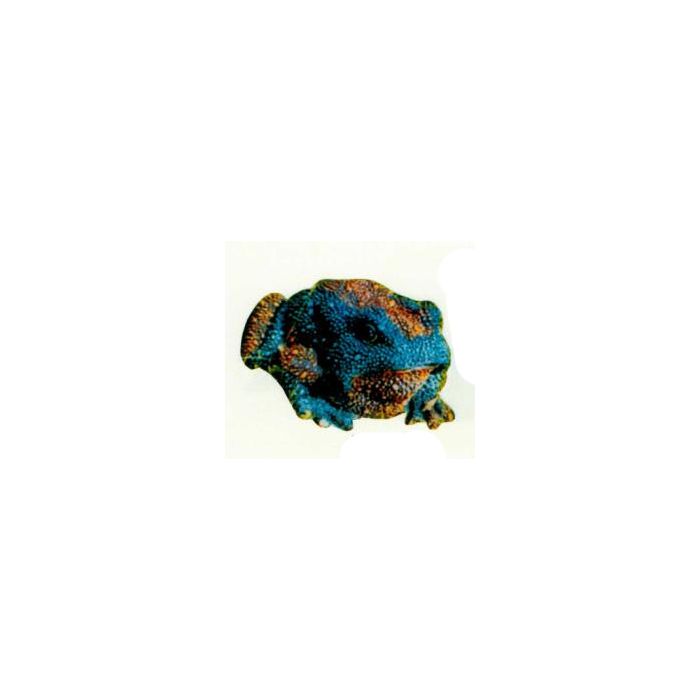 giftiger Frosch verkleinert Dekorationsfigur