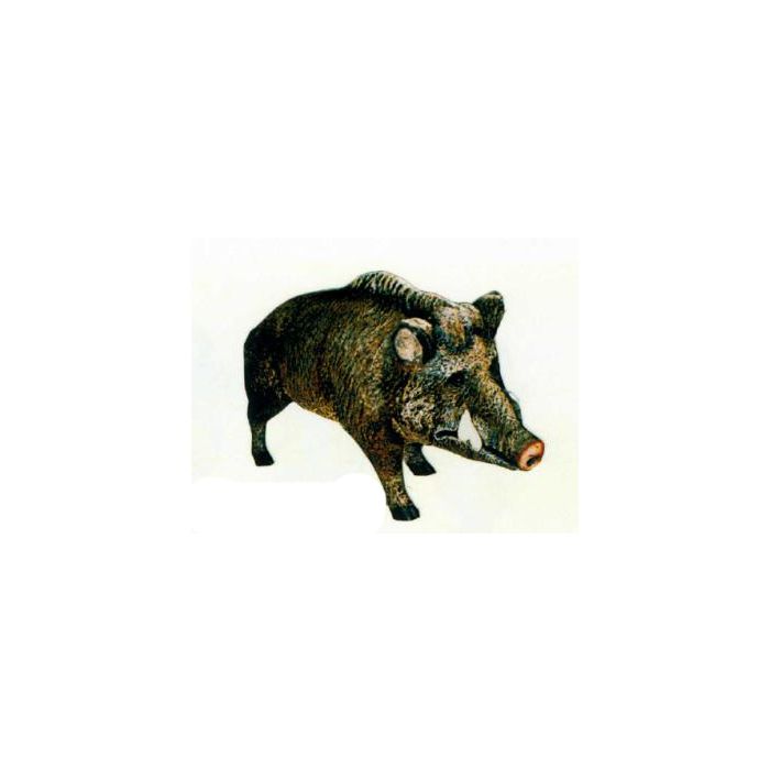 Wildschwein Keiler stehend lebensgroß Deko- & Werbefigur