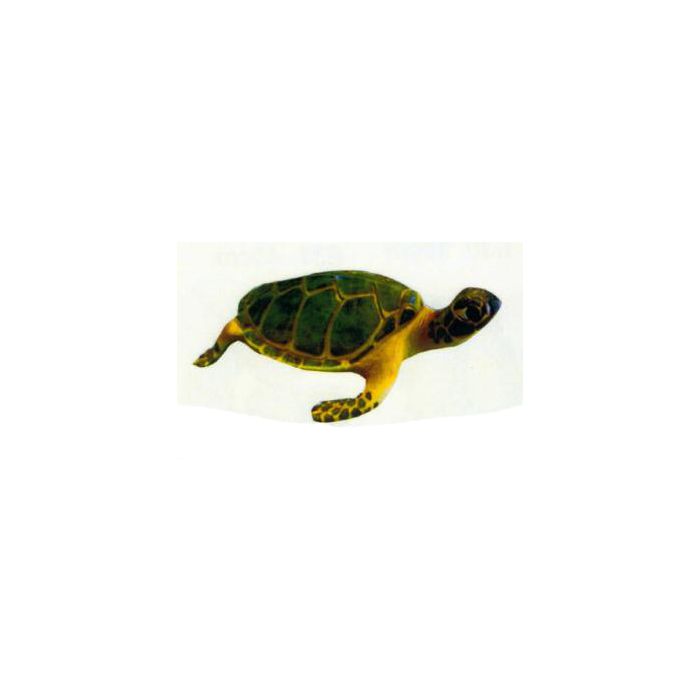 große Wasserschildkröte lebensgroß Dekorationsfigur