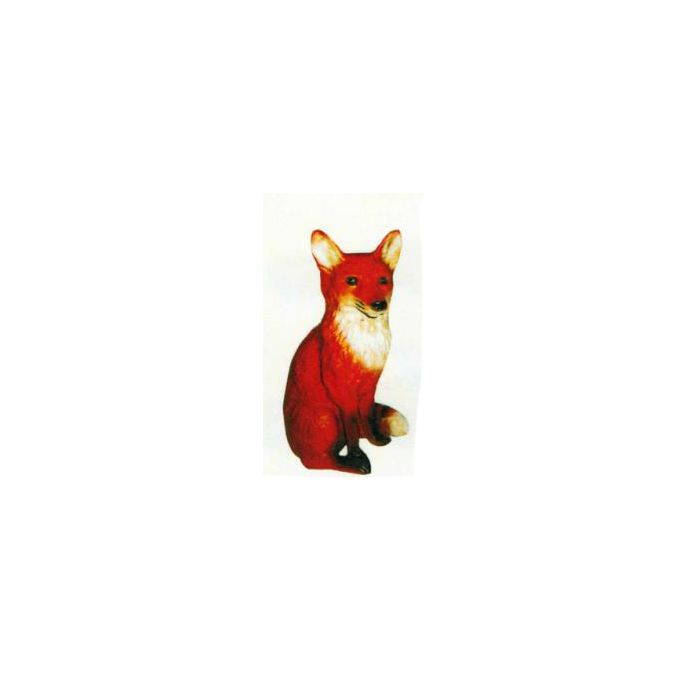 sitzender Fuchs groß lebensgroß Dekorationsfigur