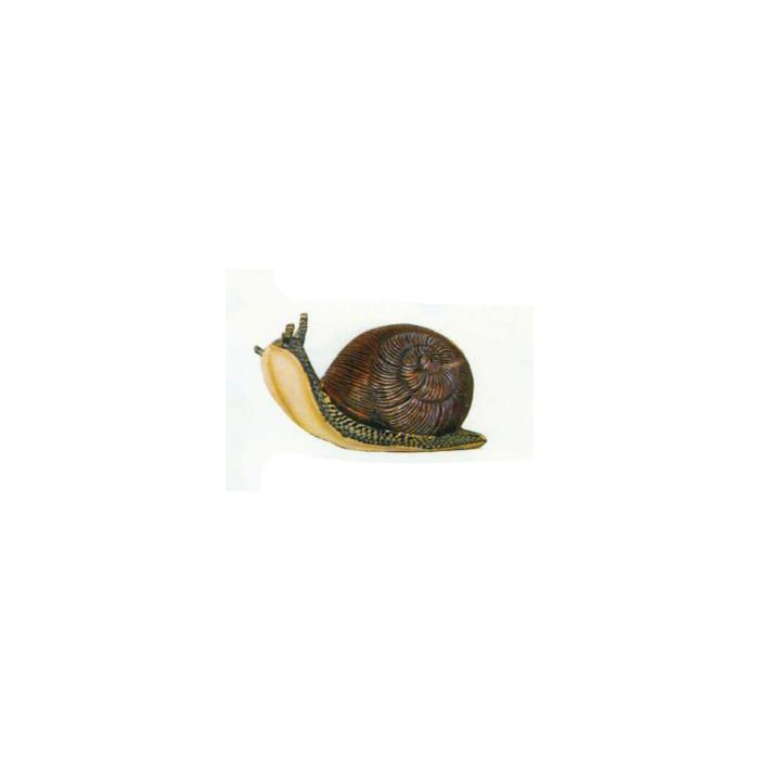 Große Schnecke verkleinert Dekorationsfigur