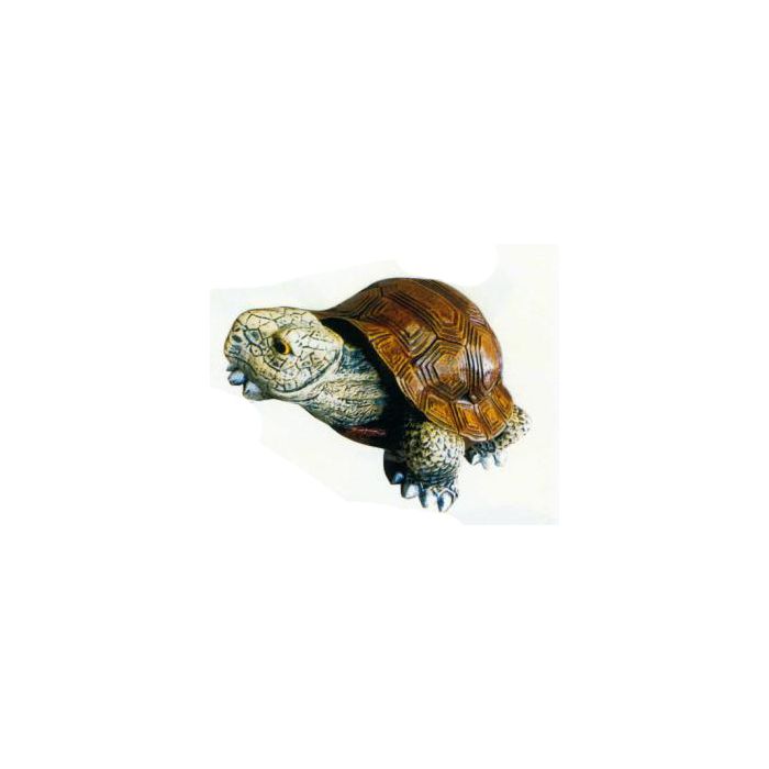 Galapagos Schildkröte klein lebensgroß Dekorationsfigur