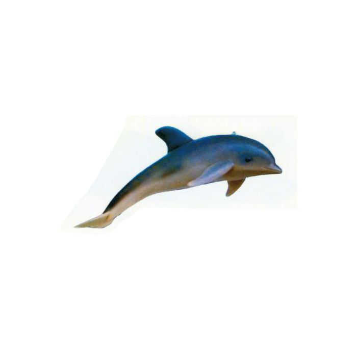 Delfin schwimmend lebensgroß Dekorationsfigur