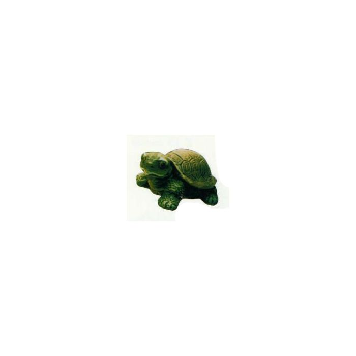 Schildkröte grün verkleinert Dekorationsfigur