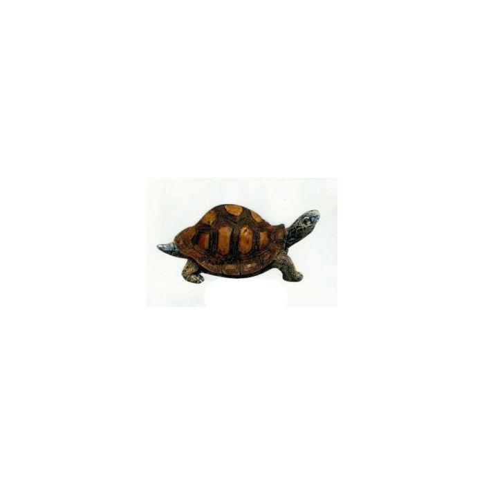 Wasserschildkröte lebensgroß Dekorationsfigur