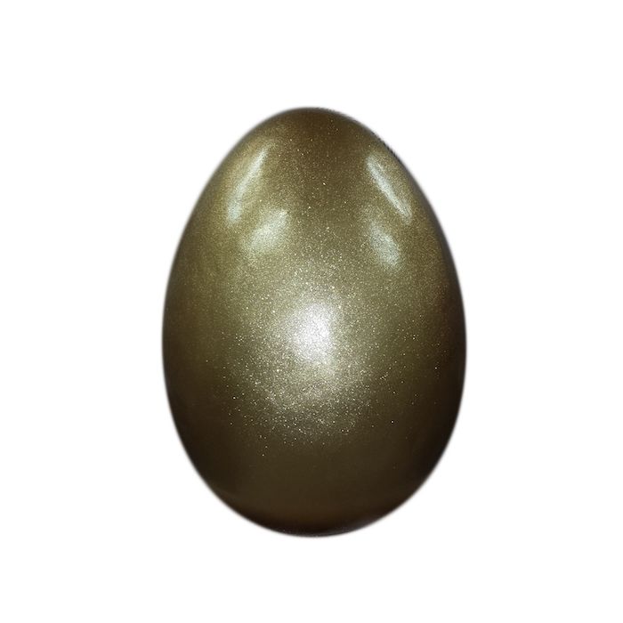 Gold glitzerndes Osterei vergrößert Deko- & Werbefigur