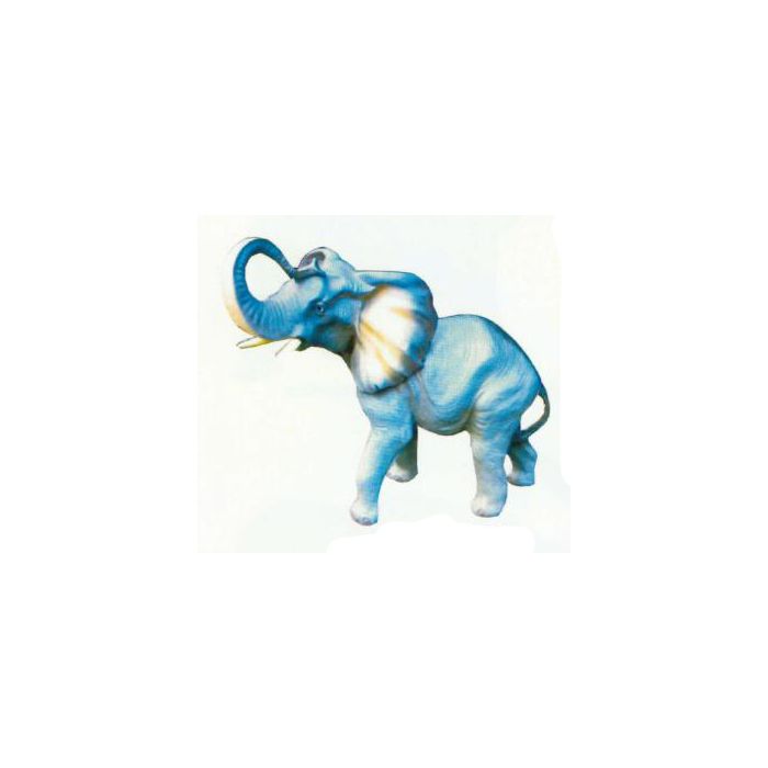 kleiner Elefant mit Rüssel oben verkleinert Dekorationsfigur