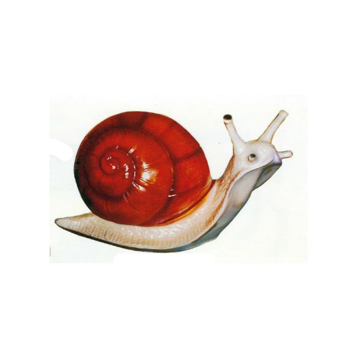 Große Schnecke übergroß XXL Dekorationsfigur