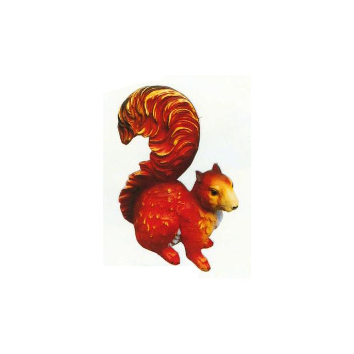 Eichhörnchen mit langem Schwanz lebensgroß Dekorationsfigur