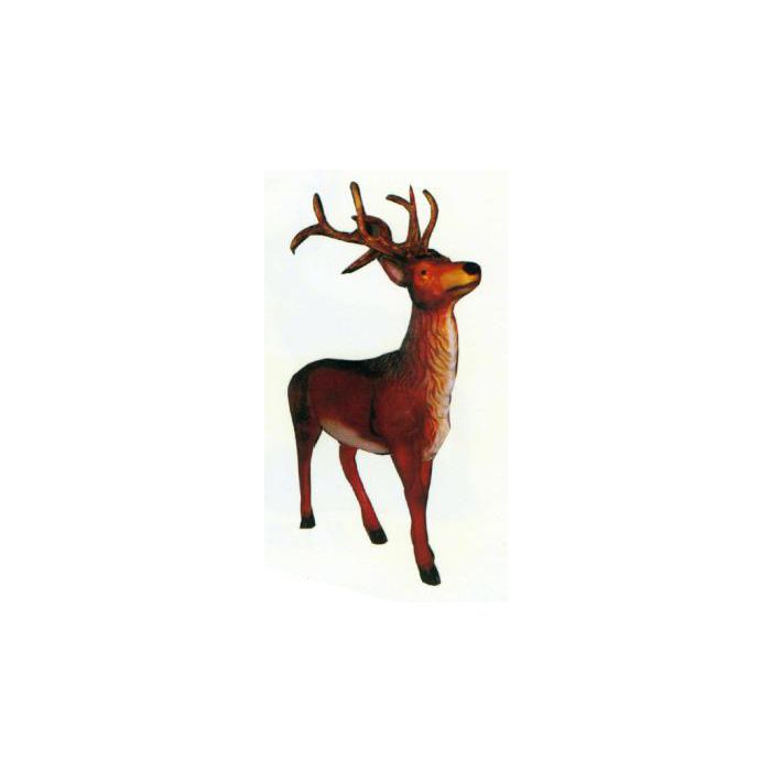 großer stolzer Hirsch lebensgroß Deko- & Werbefigur