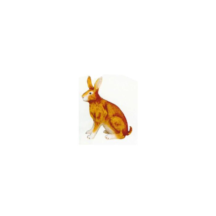 Hase braun lebensgroß Dekorationsfigur