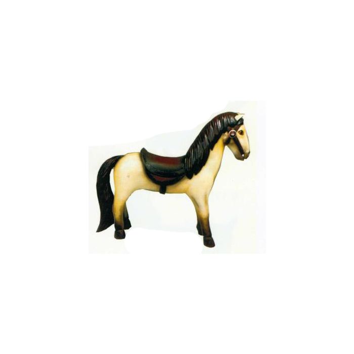 kleines nostalgisches Kinder Pony verkleinert Deko- & Werbefigur