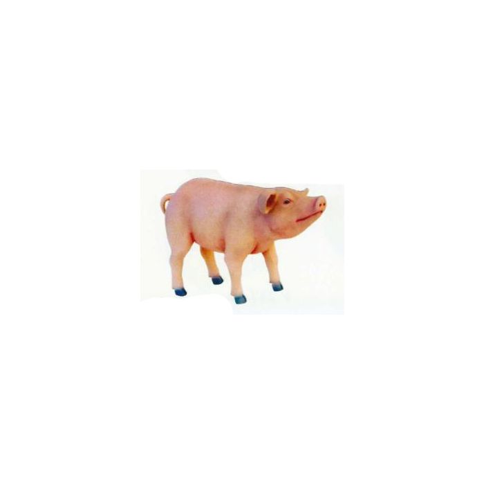 Ferkel stehend lebensgroß Dekorationsfigur