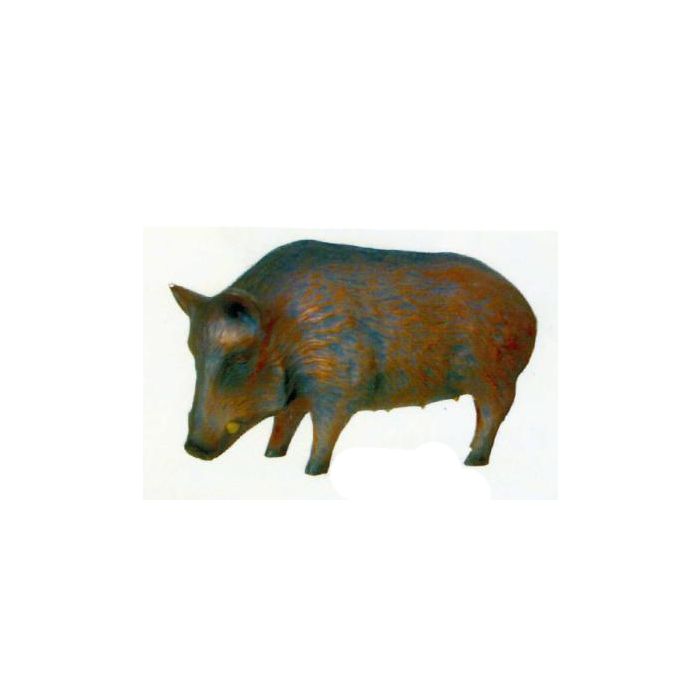 Wildschweinkeiler lebensgroß Dekorationsfigur