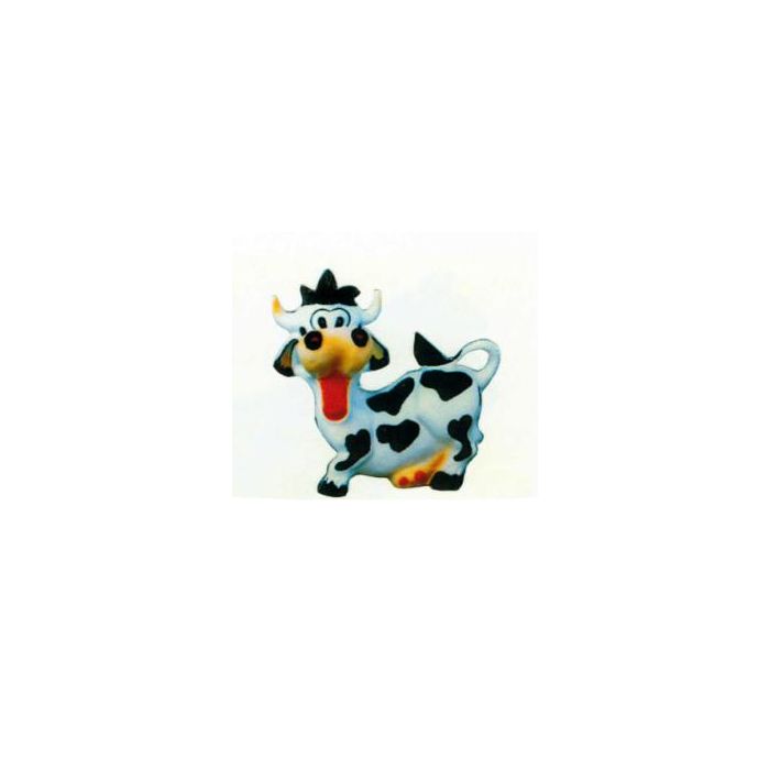 Comickuh lachend verkleinert Dekorationsfigur
