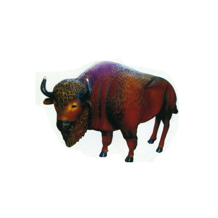 lebensgroßes Bison lebensgroß Deko- & Werbefigur