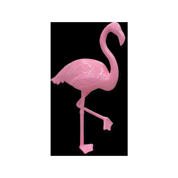 Flamingo pink Kopf oben lebensgroß Dekorationsfigur